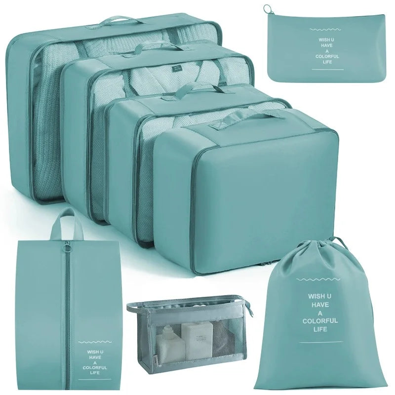 Travel Set Storage Bags Packing Cubes Student Dormitories Clothing Sorting Bags Clothes Digital Toiletries Shoes Organizer bag
