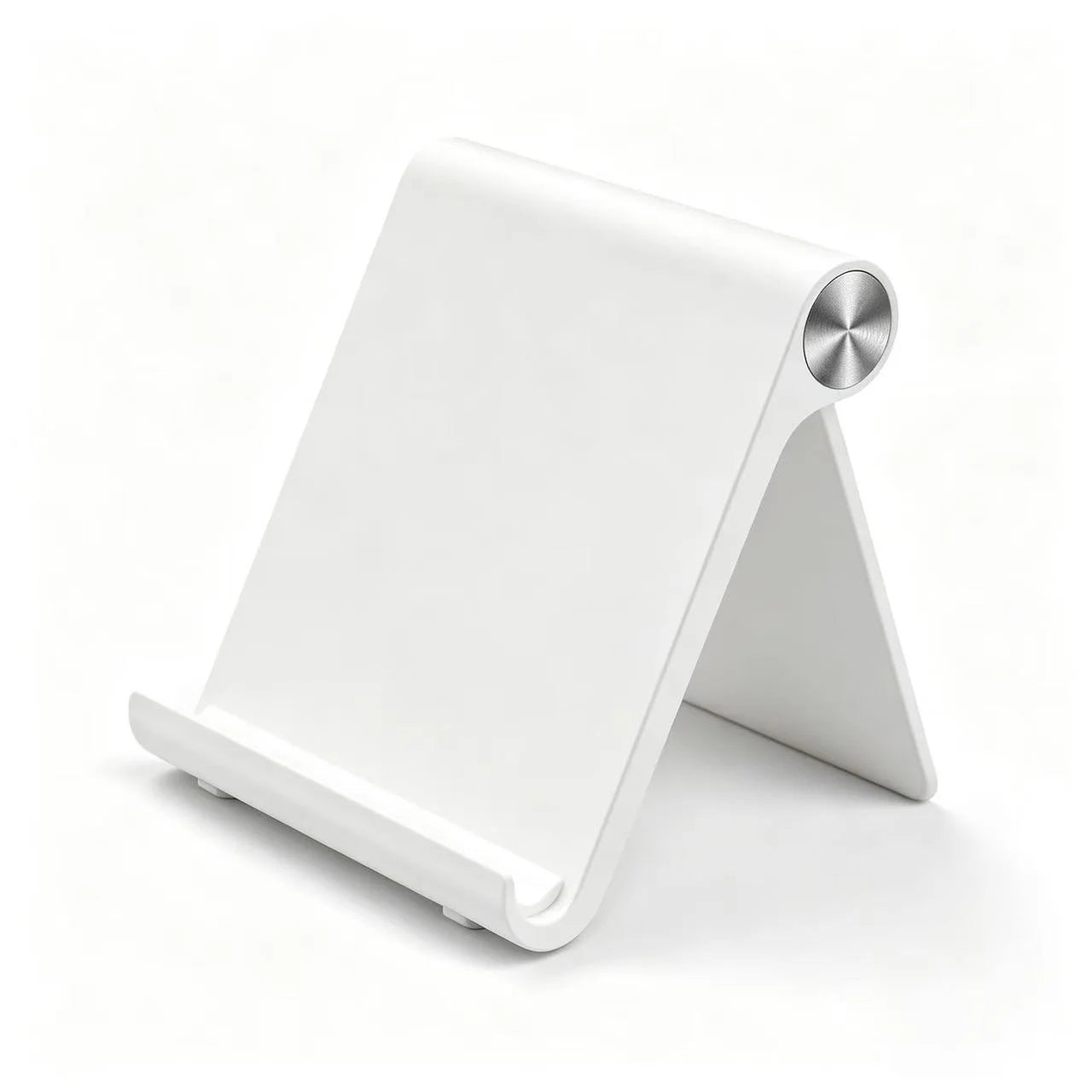 JavicTech Tablet Stand Holder Adjustable Portable Desktop Dock Office Compatible for iPad Pro iPhone 16 15 14 13 12 Black