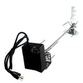 Universal Automatic Grill Rotisserie with 4W Electric Motor BBQ Bracket Roaster Spit Rod Fork Complete Holders Tool