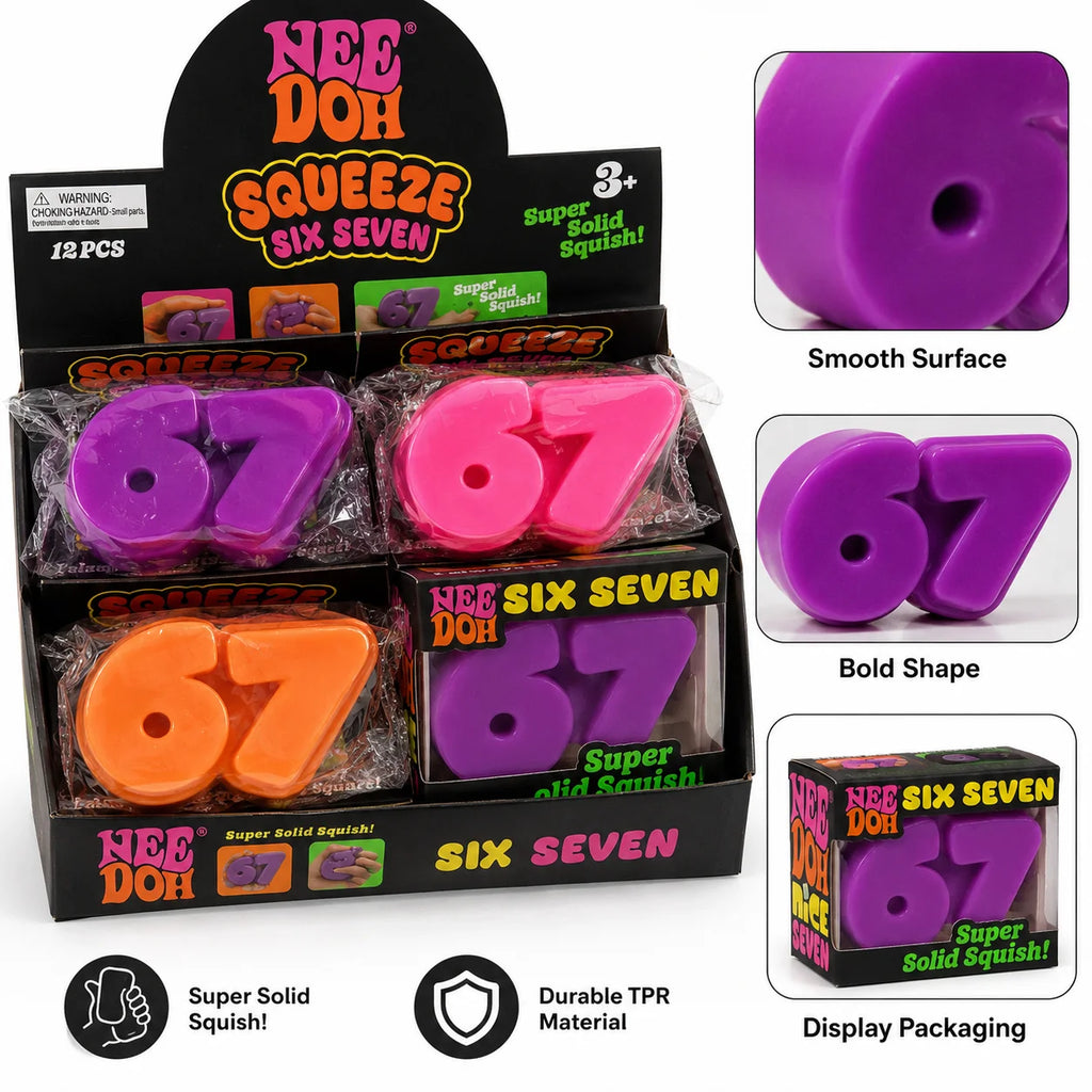 Best-selling Needoh 67tpr Digital Hug Toy, an adult relaxation and stress relief tool that is an excellent stress reducer.