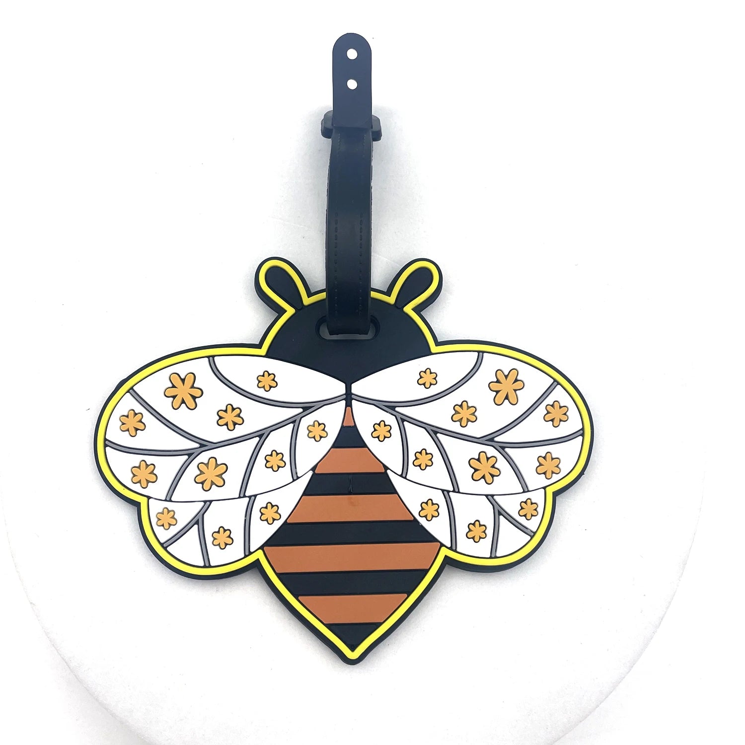 1PC Cute Luggage Tag Creative Suitcase Silicon Portable Travel Label Holder Bag Travel Essentials