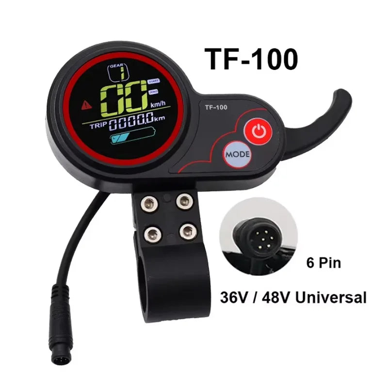 FOR 36V 16A 48V 20A Brushless Motor Controller TF-100 LCD Display Meter for Kugoo M4 Electric Scooter Bike Modification