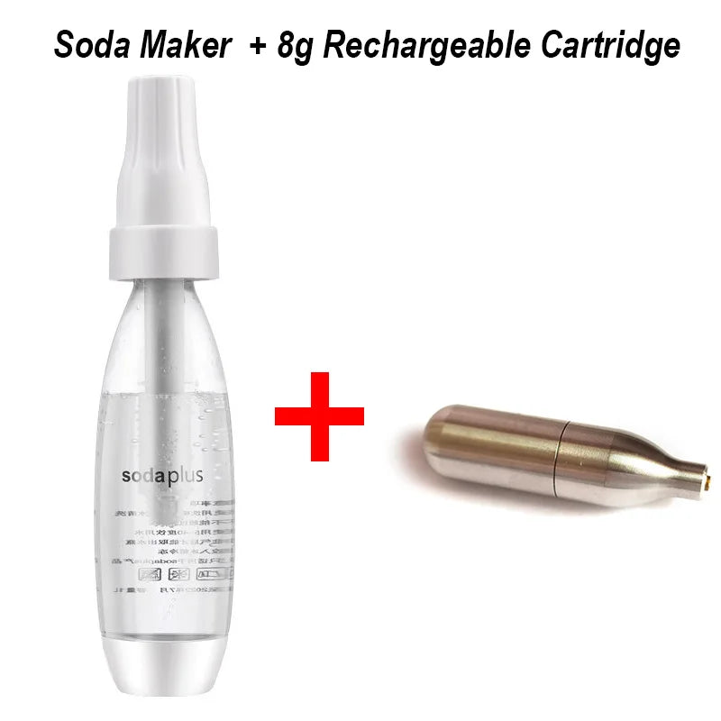 Soda Blaster 8g Refill CO2 Cartridge Sparkling Water Maker Flavor Cocktail Bubble Drinks Pressurizer Bartender Carbonated Bottle