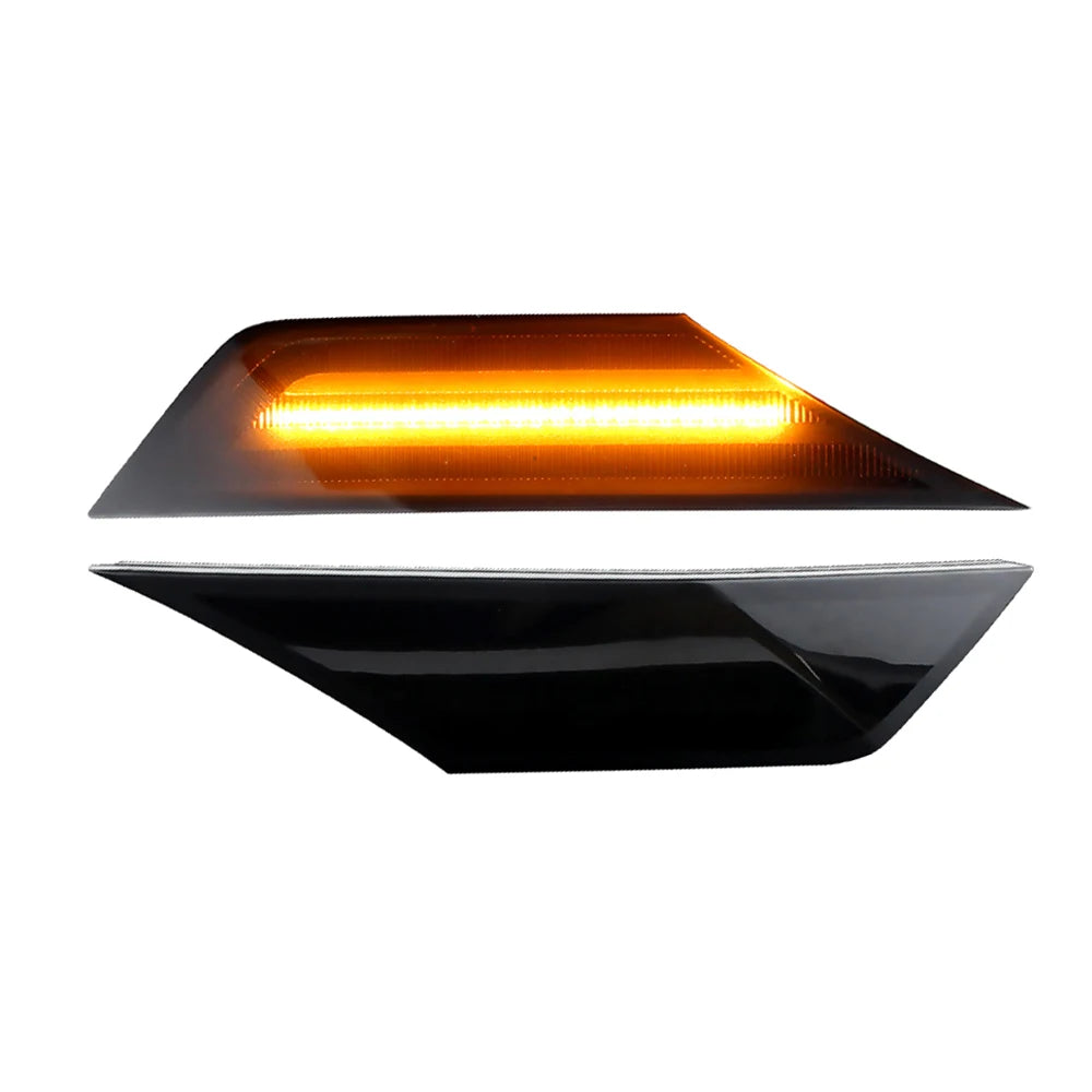 2PCS LED Side Marker Turn Signal Light White Running Light Position Lamp For Honda Civic 2016 2017 2018 2019 2020 2021 For Car