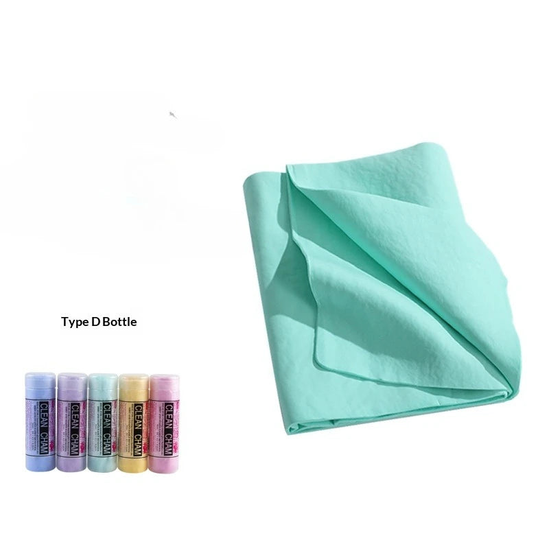 Car Cleaning Cloth Specialized PVA Imitation Suede Fabric Quickdrying Water-absorbing Nonstaining Car Cleaning Towel Suede Cloth