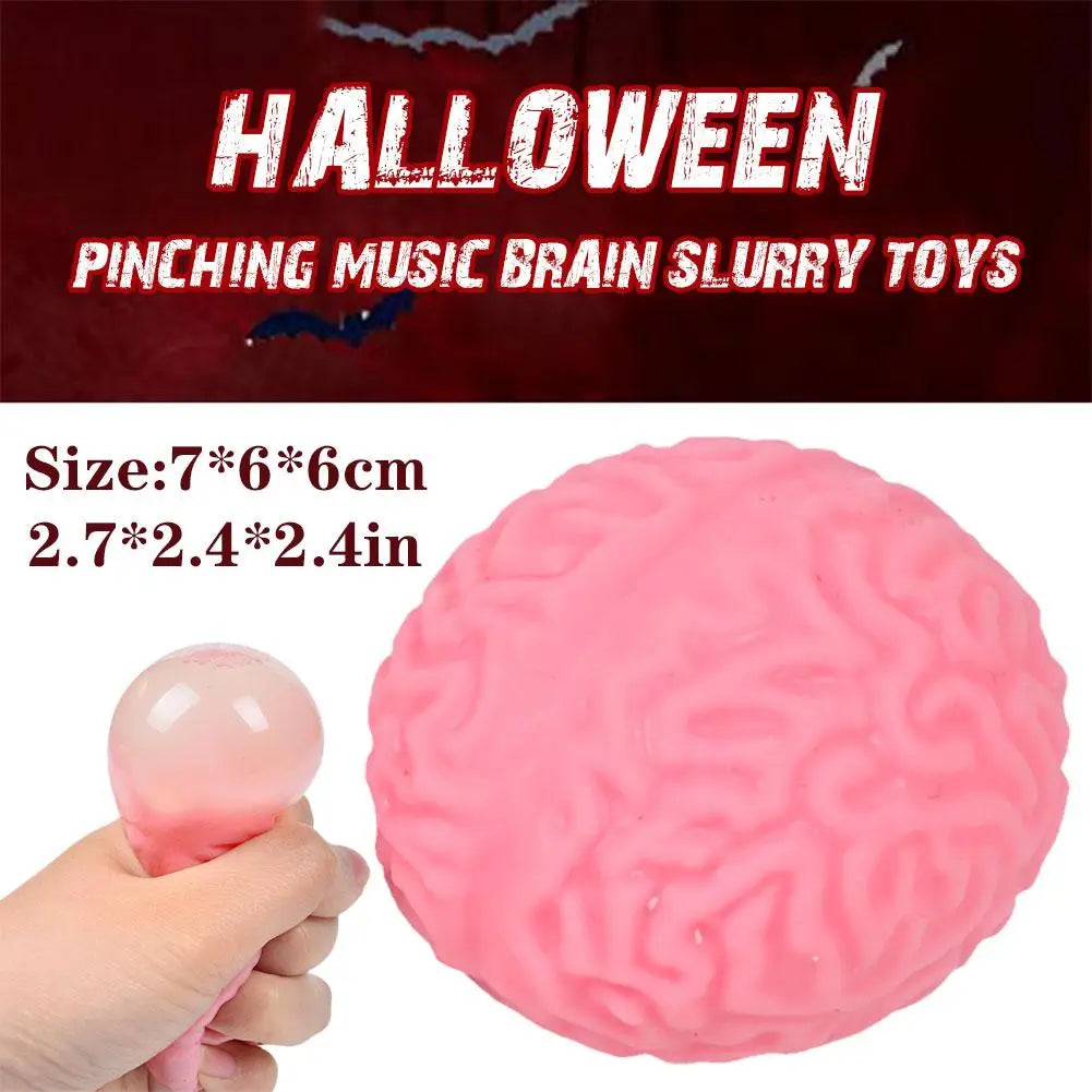 Brain Stress Balls For Adults & Kids Squishy Squeeze Toy For Anxiety Relief Sensory Fidget Toy For ADHD Autism Therapy Gift