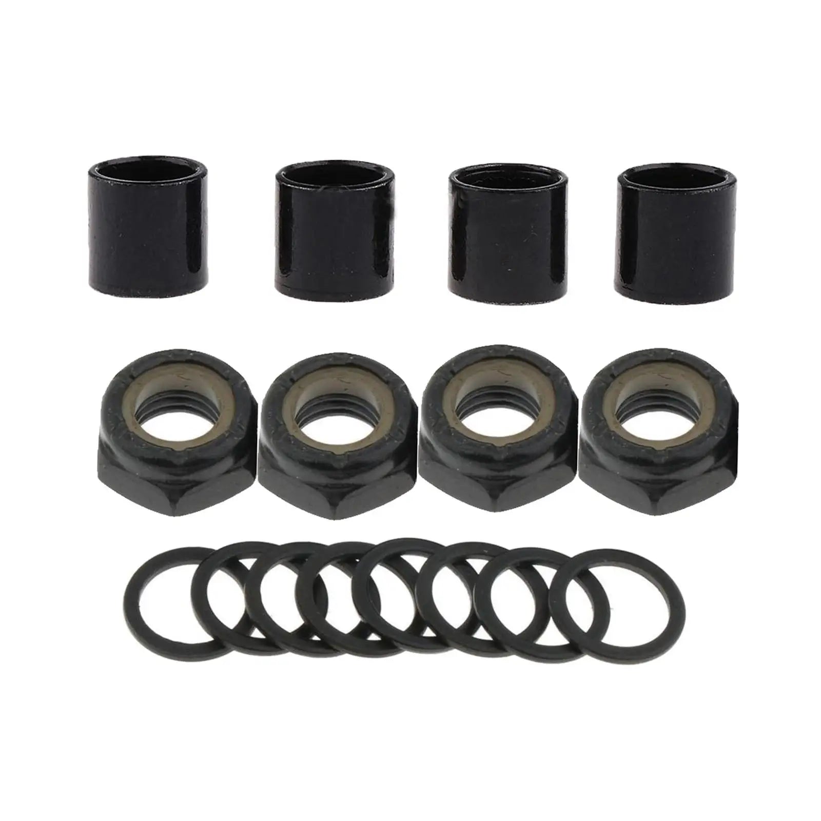Skateboard Truck Spacers Nuts Cruiser Longboard Roller Skates Hardware