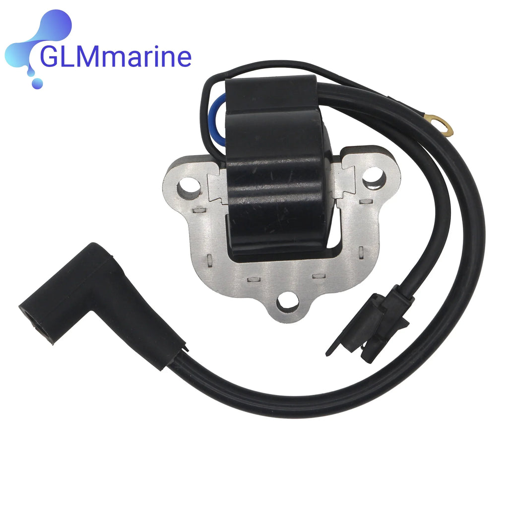 Ignition Coil Assembly for OMC Johnson Evinrude 9.9 15 40 Hp Outboards Engines Coil 502880 581407 0581407 18-5196