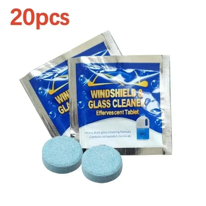 Glass Water Effervescent Film Wiper Solid Concentrate Four Seasons Universal Strong Anti-freeze Wiper Essence Zero Shellac