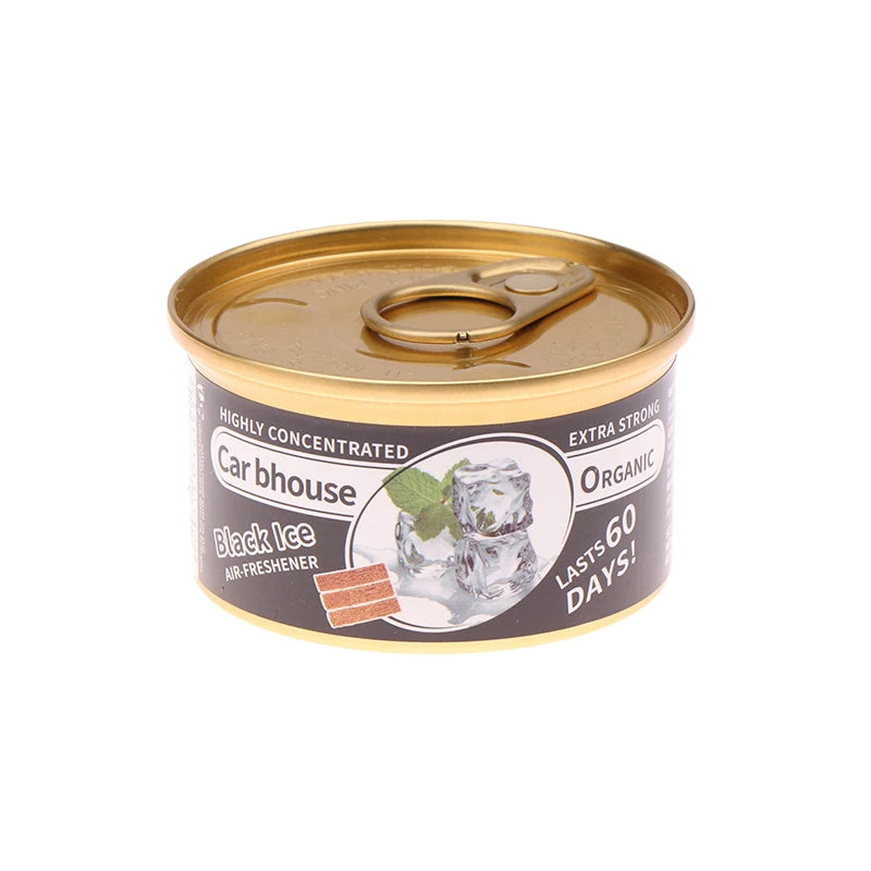 Car Aromatherapy Wooden Blocks Canned Shaped Deodorizing Fiber Air Freshener Auto Aromatherapy Car Interior Deodorant Supplies
