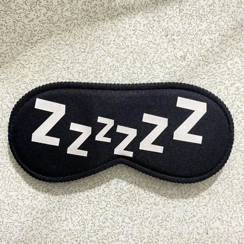 Sleeping Cute Mask Cartoon Pattern Cover Sleeping Eyeshade Eye Comfort Blindfold Concave Light With Women Men Aid Eye Travel