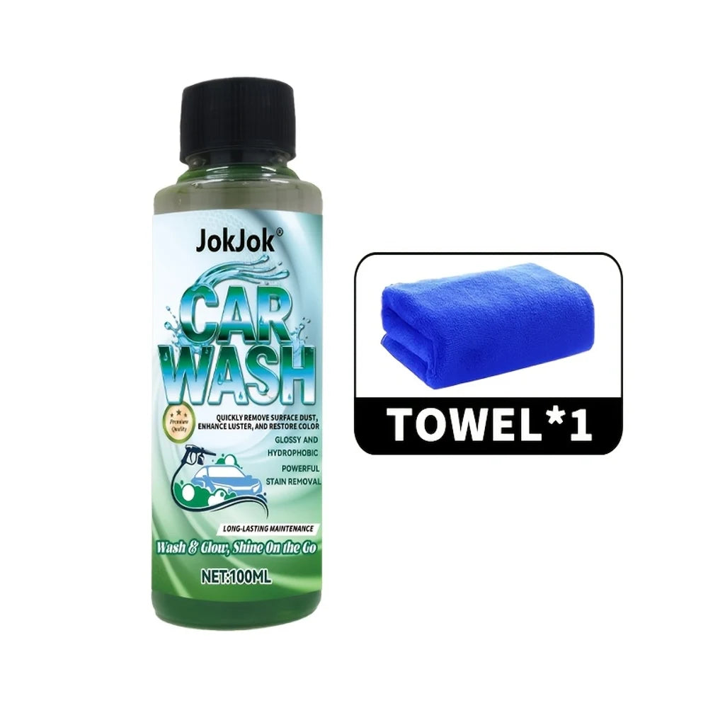 100Ml of 1:100 Dense Foam Car Wash Liquid, Easy And Efficient, High Foam Formula, Scratch-Free Car Wash Preparation, Highly Conc