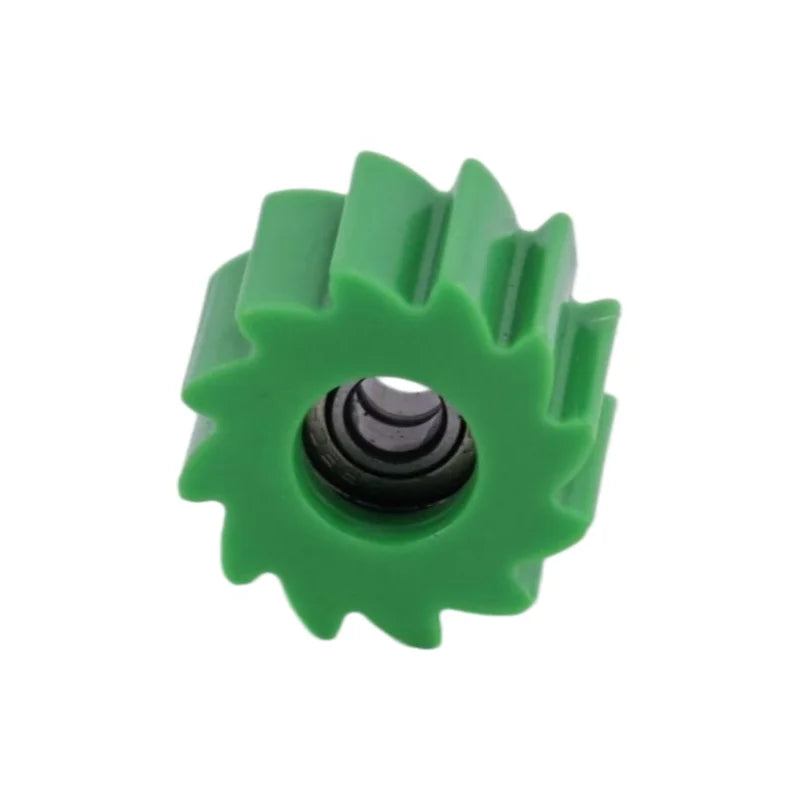 Green wear-resistant 8mm guide wheel for off-road motorcycle chain guide, durable accessory
