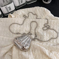 Fashion Metal Lipstick Bag for Women Luxury Dinner Bag Designer Shell Bag High Quality Shoulder Bags Cute Purses Crossbody Bag