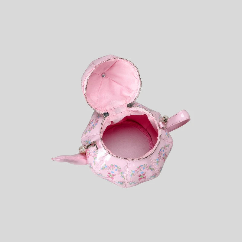 Pearl Chain Teapot Crossbody Bag for Women Shoulder Bags Purse and Handbags Luxury Designer Bags Dinner Bag Сумка Женская	bolso