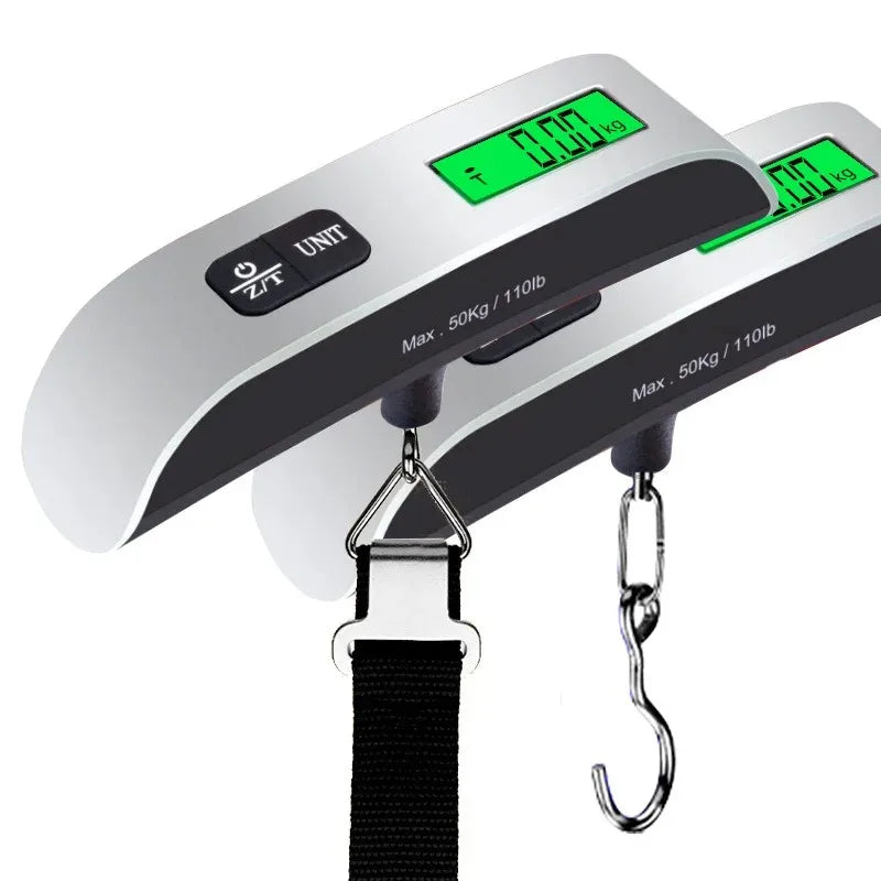 Portable Luggage Scale 110lb 50kg Digital Handheld Portable Hanging Baggage Scale for Travel Suitcase Weight Scale
