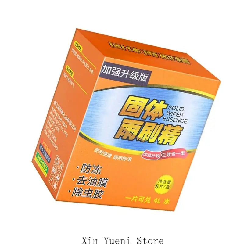 Very Concentrated Windshield Washer Tablets Fast Dissolving Long Lasting Small Storage For Car Glass Cleaning