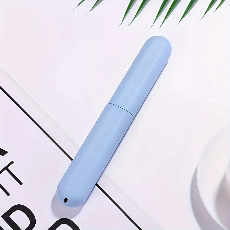 1pc Travel Toothbrush Case, Storage Box with Ventilation Holes, Suitable for Travel and Home Use