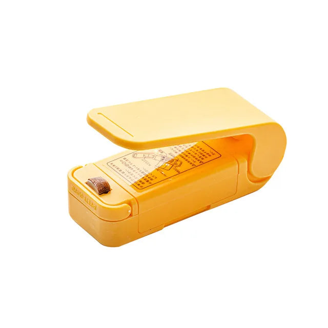 Mini Heat Bag Sealing Machine Package Sealer Bags Thermal Plastic Food Bag Closure Storage Sealer Packing Kitchen Accessories