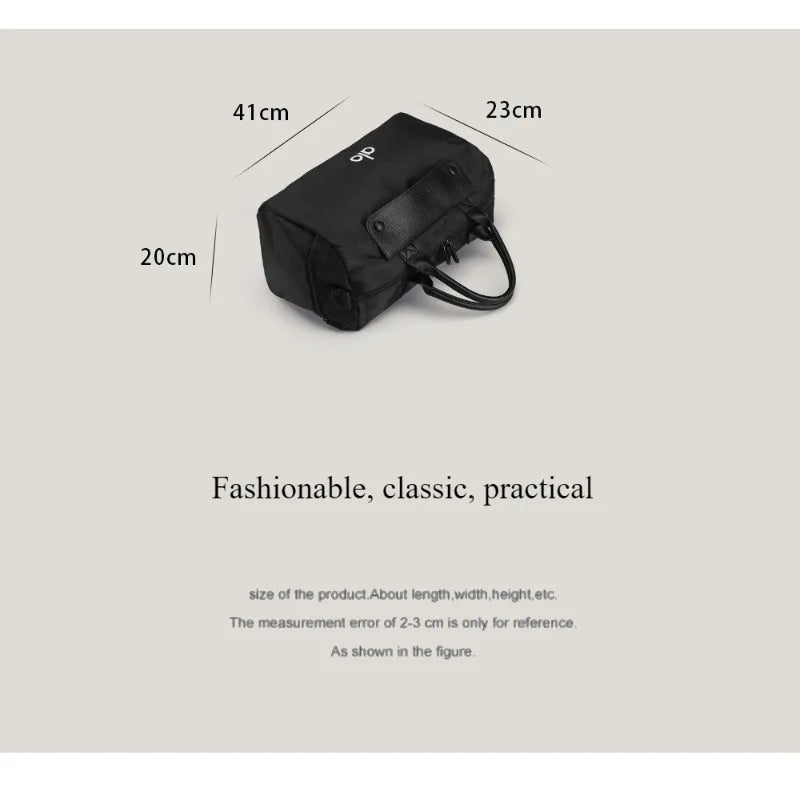 2026 Unisex boarding tote bag, large capacity travel bag, yoga bag, women's fashion classic, practical and simple bag