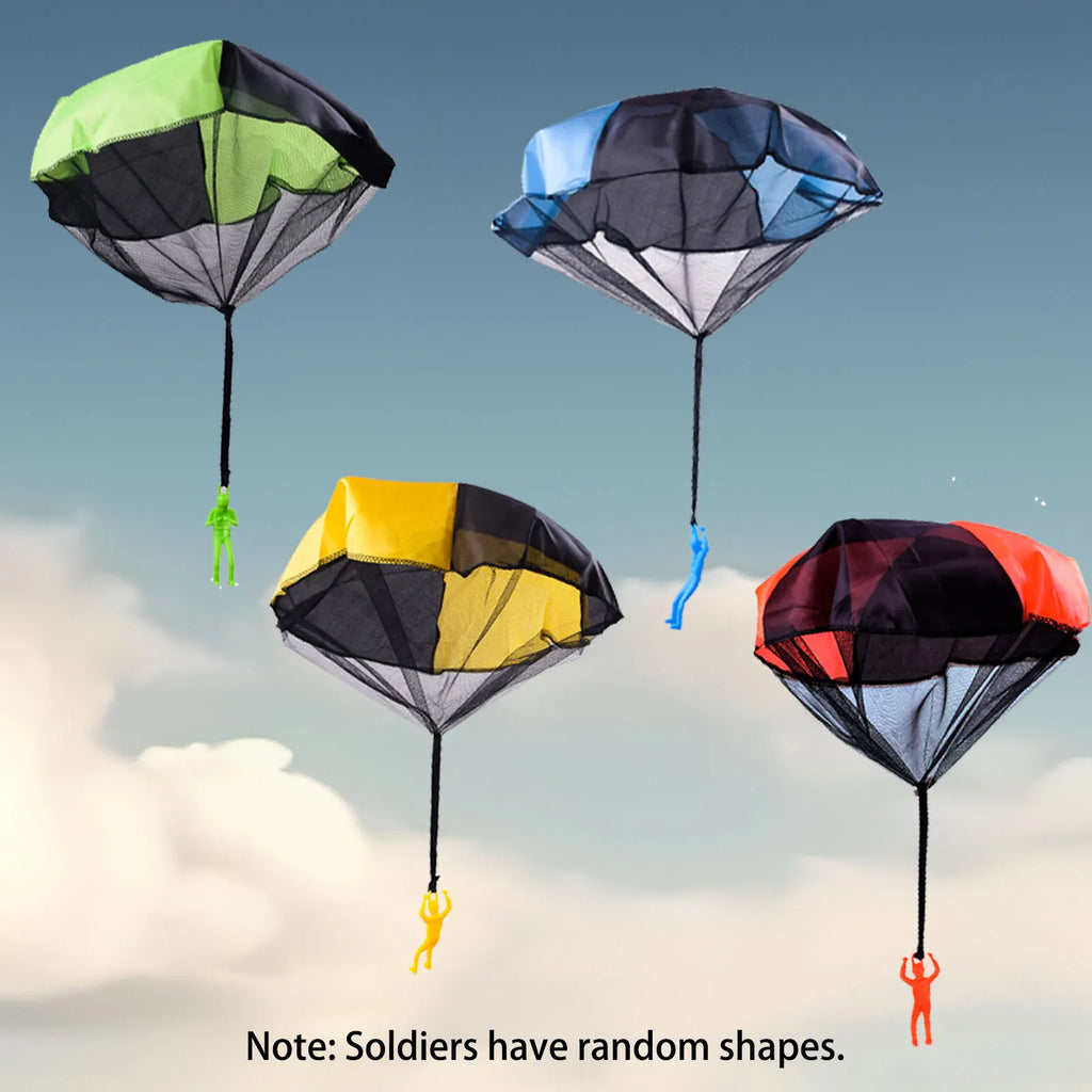 Children's Parachute Toy Tango Outdoor Flight Parachute Double Color Combination with Various New and Unique Colors, Unique, Eas