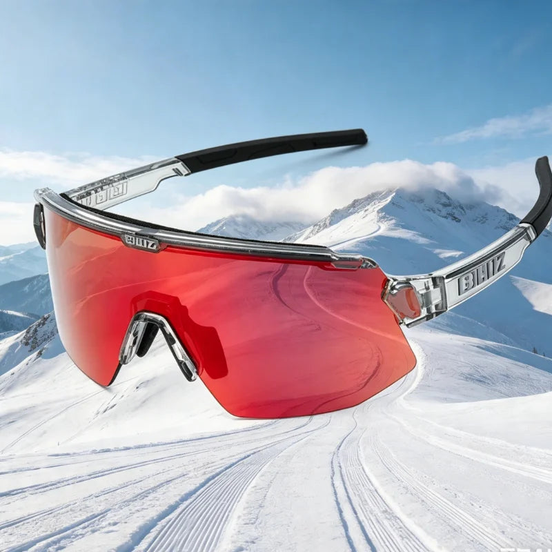 B Bliz Breeze Style Polarized Cycling Sunglasses UV400 Photochromic Outdoor Glasses for Men Women Anti-Slip for Climbing Hiking