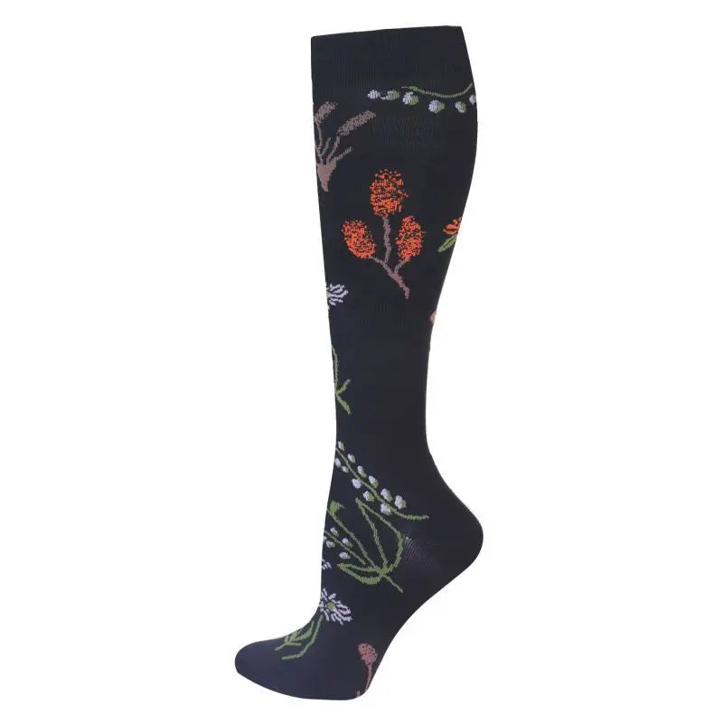 Compression Socks for Men and Women Medical Althetic Diabetes Varicose Veins Sports Socks for Running Cycling Travel Flight