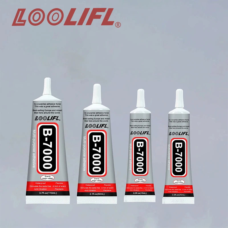 15/25/50110/ML Original B7000 Super Glue Adhesive Sealant Transparent Glue for Displays Mobile Phone Screen Repair Free Shipping
