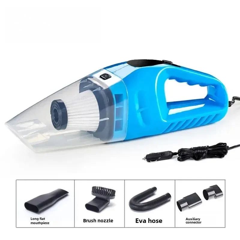 Portable High Power Wet & Dry Vacuum Cleaner Handheld Cleaning Tool for Car Motorcycle Household