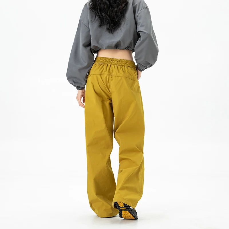 CHRLCK Men Women Water-repellent Hiking Pants Scratch Resistance Cargo Pants Breathable Trousers Fishing Camping Pants