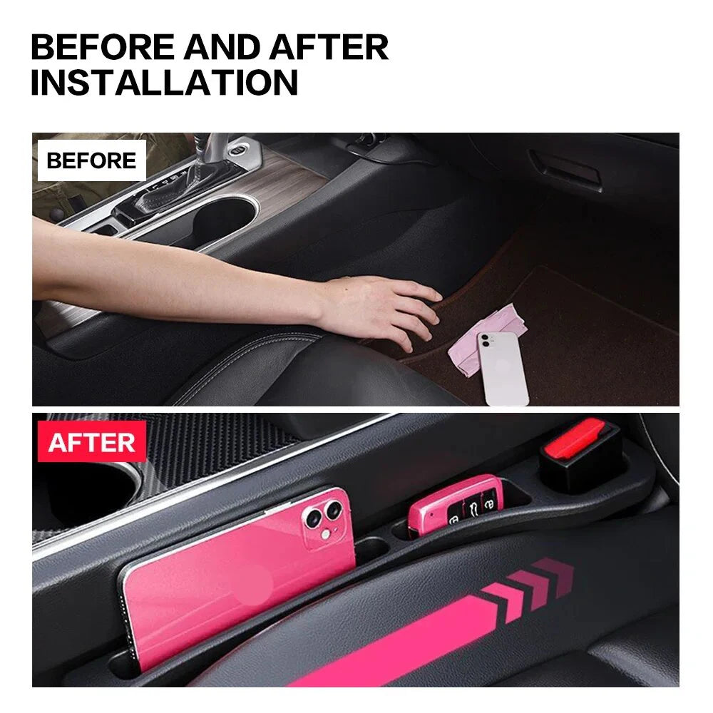 2Pcs For Jeep Grand Cherokee Wrangler JK Gladiator Compass Renegade Patriot Car Seat Gap Filler Between Seats Crevice