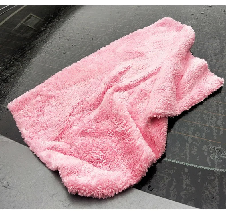 350GSM 30X40CM Premium Microfiber Car Detailing Super AbsorbentTowel Ultra Soft Edgeless Car Washing Drying Towel