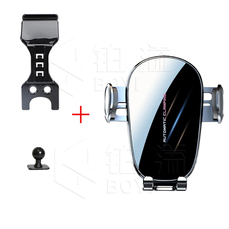 Phone Holde Car For Benz E Class W213 2016-2023 Mobile Support Special Fixed Bracket Base Wireless Charging Stand Interior