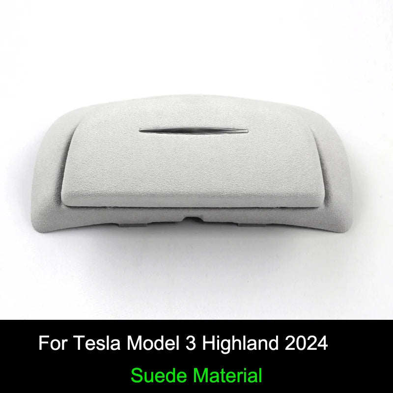 Car Glasses Holder Case Sunglasses Storage Box for Tesla Model 3 Model Y Auto Interior Accessories 2017-2025 Glasses Case