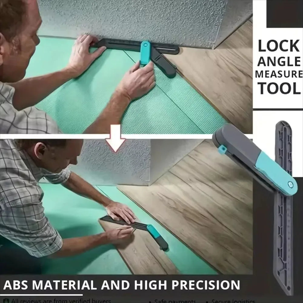Angle Rulers Tri Square Irregular Sliding T-Bevel Gauge with Lock, Level Measuring Tool Carpentry Marking DIY Project Protractor