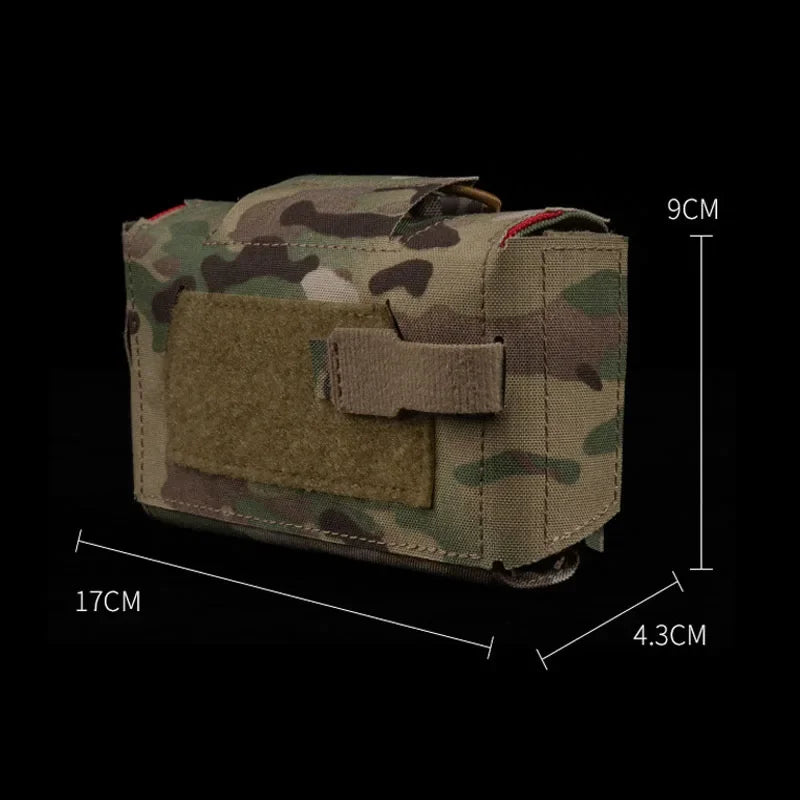 MD2 Compact Trauma Kit Tactical IFAK Medical First Aid Pouch Outdoors Camping Hunting Patrol Survival Equipment