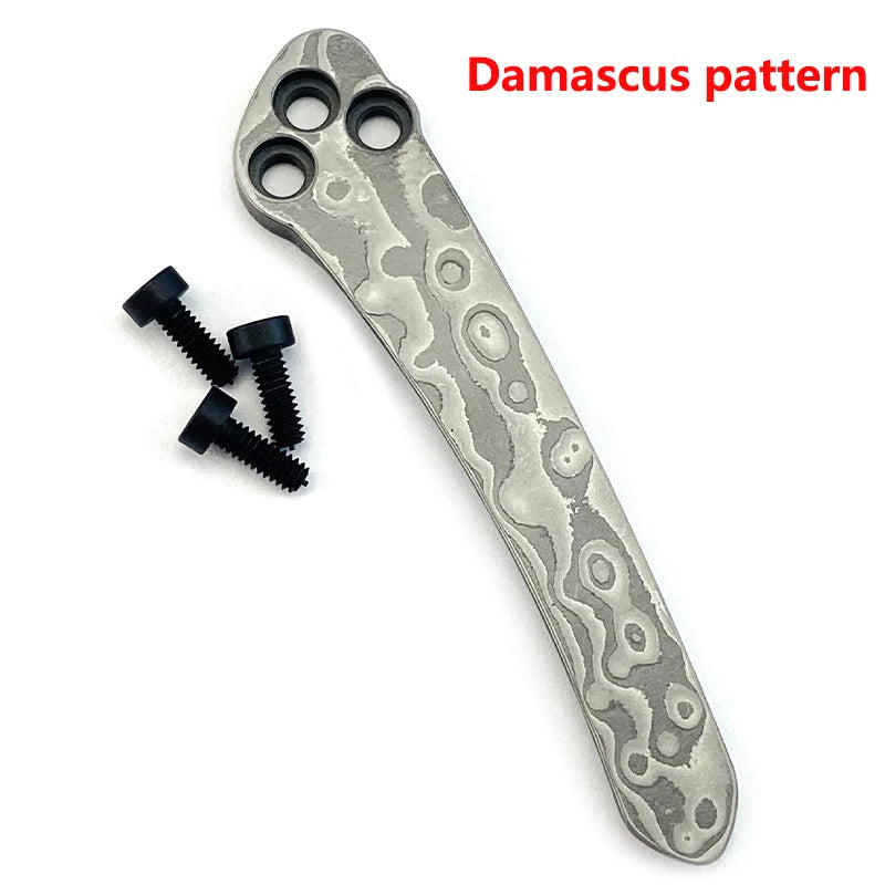 4 Colors With Screws Custom Titanium Knife Pocket Clip Clamp For Spyderco C81 Paramilitary2 Para3 C223 C10 Manix2 G10 Police C11