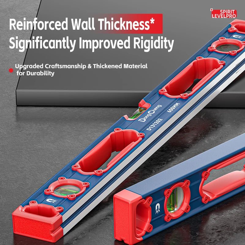 1pcs Magnetic 360 Measurement Protractor Angle Detector Aluminum Inclination Gauge Horizontal Angle Slope Test Ruler