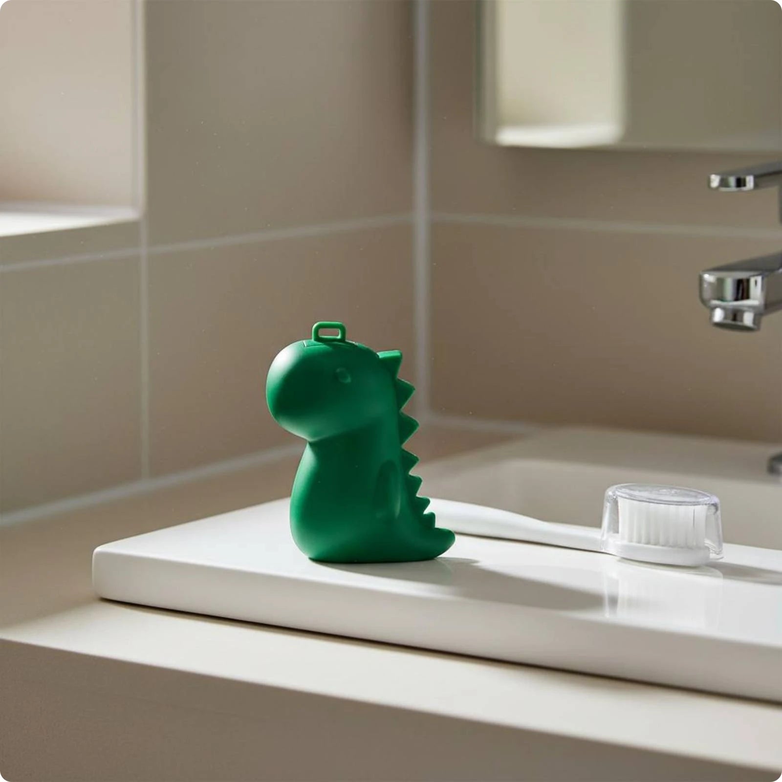 Dinosaur Toothbrush Cover Dust Proof Toothbrush Head Cover Bathroom Accessory Dustproof Portable