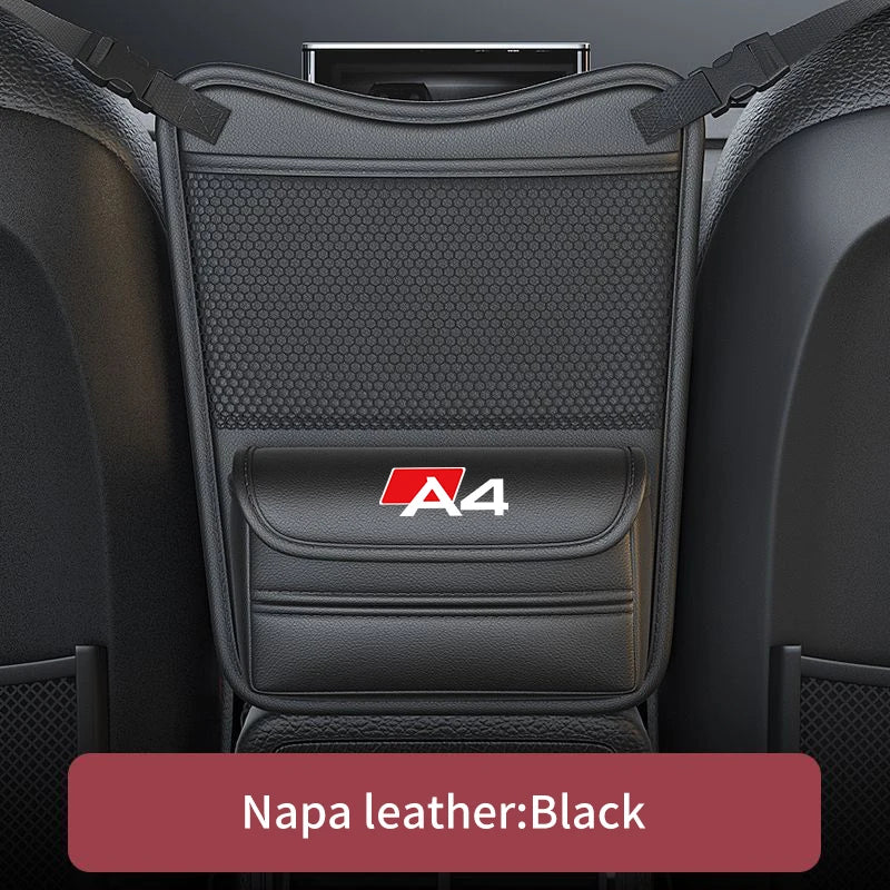 Car Organizer For Audi  Q3 Q4 Q5 Q6 Q7 Q8 Seat Storage Box Car Hanging Storage Bag Tissue Box Car Stowing Tidying Storage Pocket