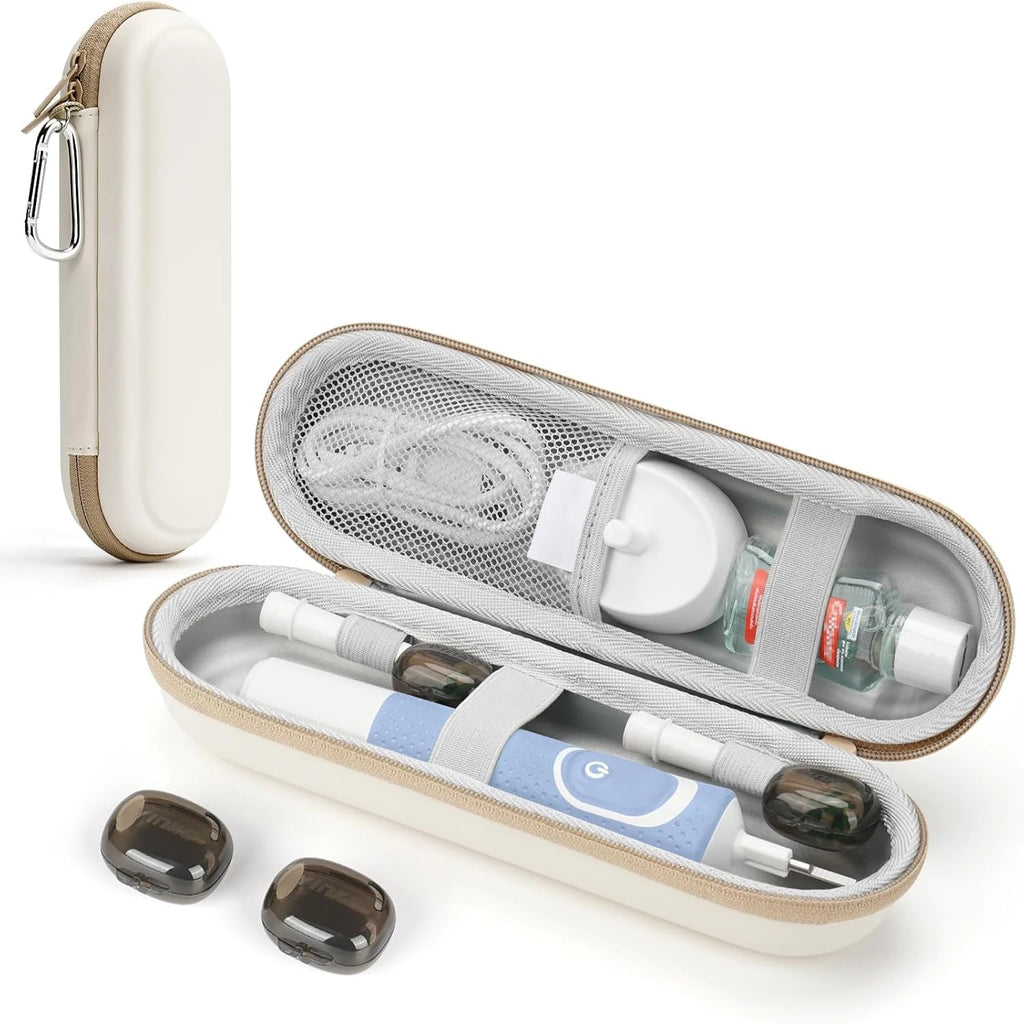 Electric Toothbrush Case For Oral B / Oral-B Pro / Philips Sonicare / Aquasonic, Shockproof,Waterproof,Compact Storage Bag