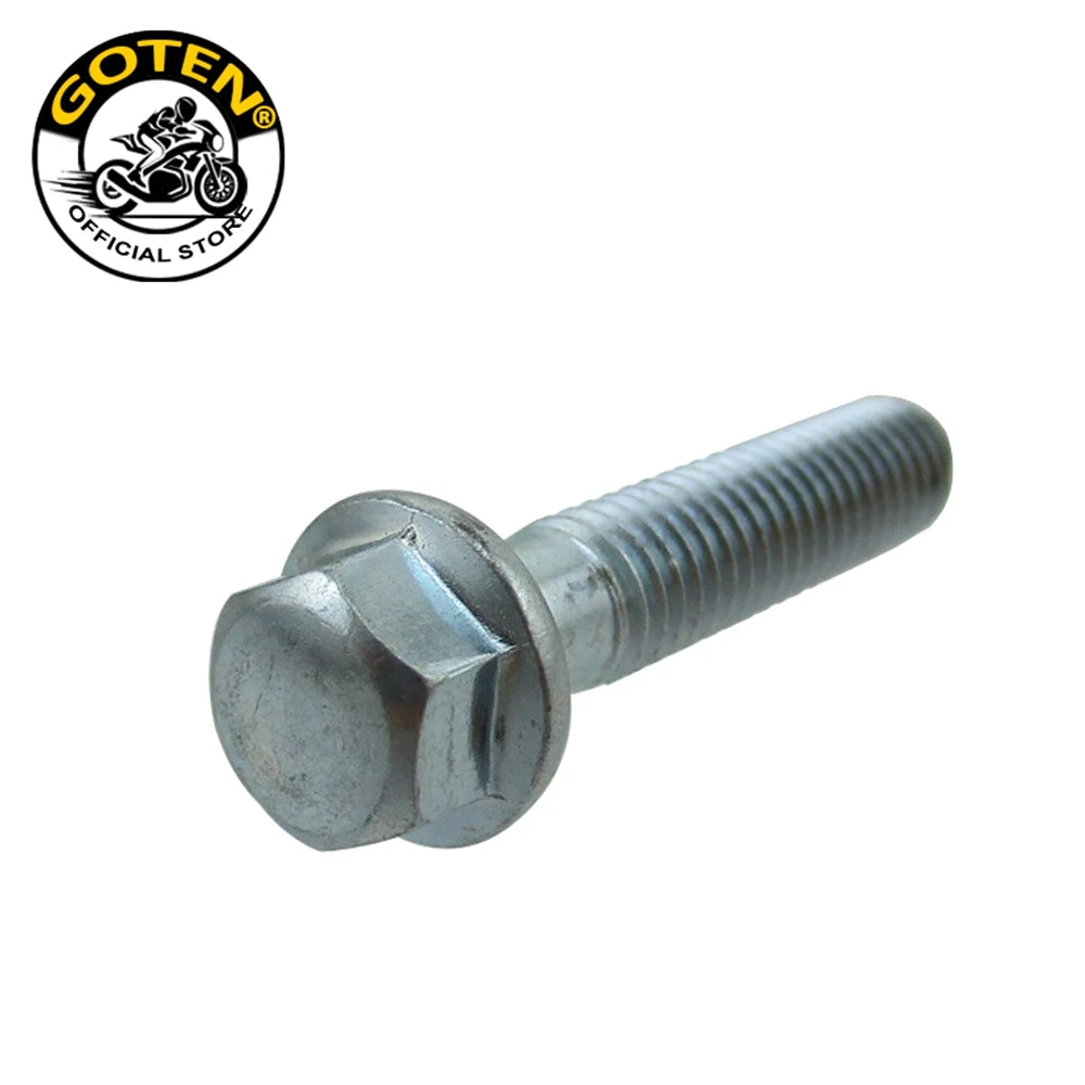 Goten Flanged Hex Bolt M6 x 28mm For Pit Dirt Bike ATV Quad Go kart Engine