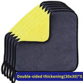 1/3/5Pcs Microfiber Towel Car Microfiber Wash Towel Microfiber Cleaning Cloth Car Wash Drying Towel Auto Detailing 30/40/60cm