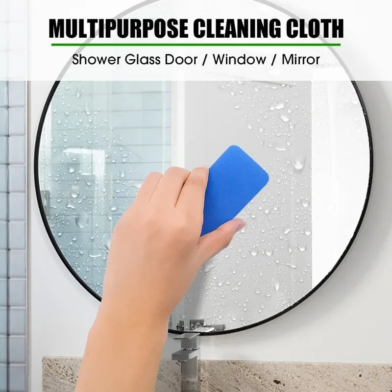 Car Glass Oil Film Cleaning Sponge Wiper Polishing Sponges Car Windshield Wool Felt Brush Oil Removal Tools