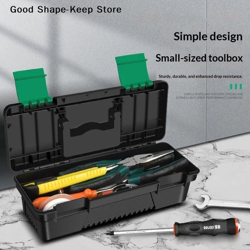 dailyPractical 10Inch Plastic Tool Box for Carpentry Compact Handheld Storage for Home and WorkshopDaily products