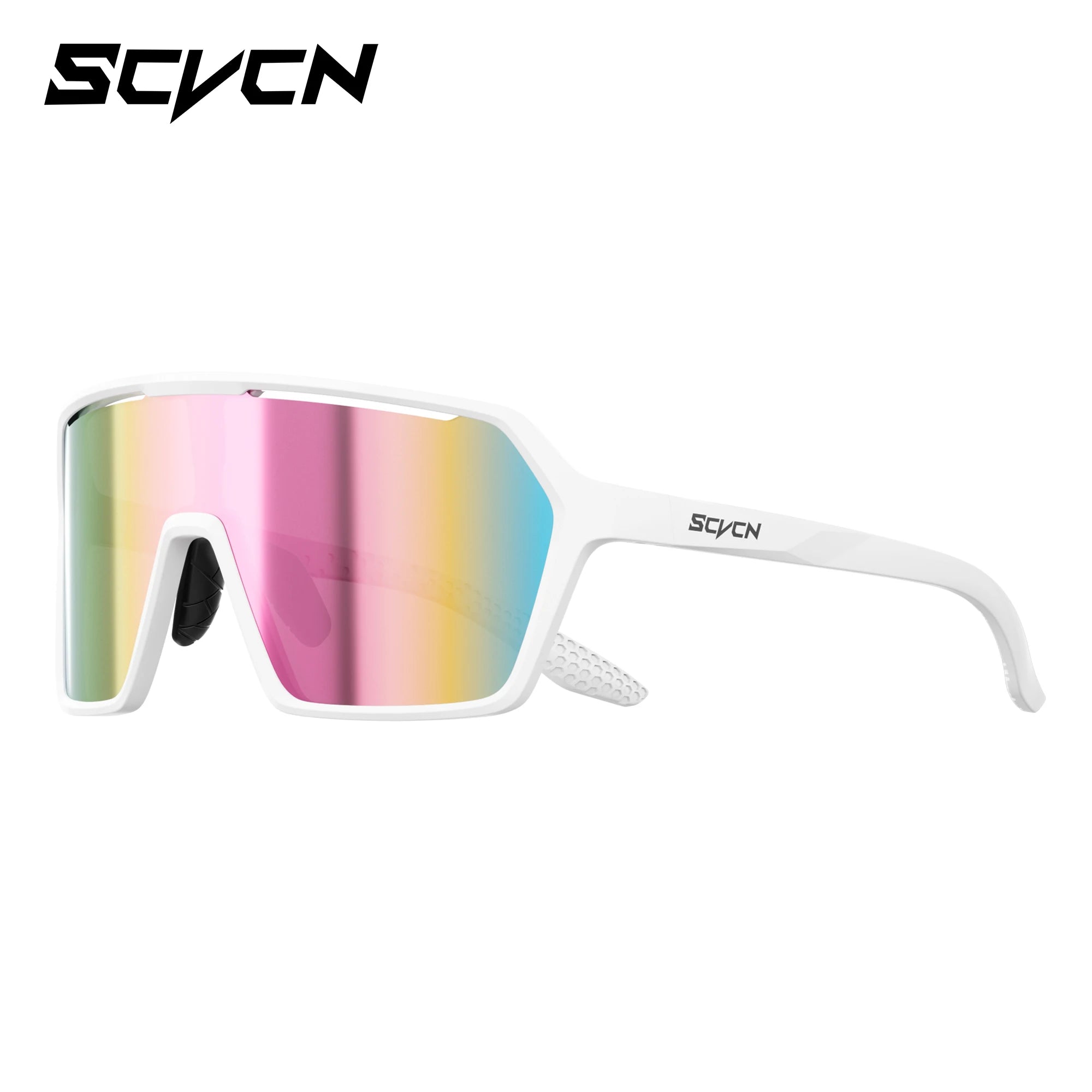 SCVCN Hiking Cycling Glasses Outdoor Running Sunglasses Stylish Hiking Driving Glasses MTB Racing and Casual Sports Sunglasses