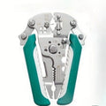 Industrial Grade 18-in-1 Foldable Wire Stripping Pliers Crimping Tool Heavy Duty Multifunctional Electrician Pliers for DIY