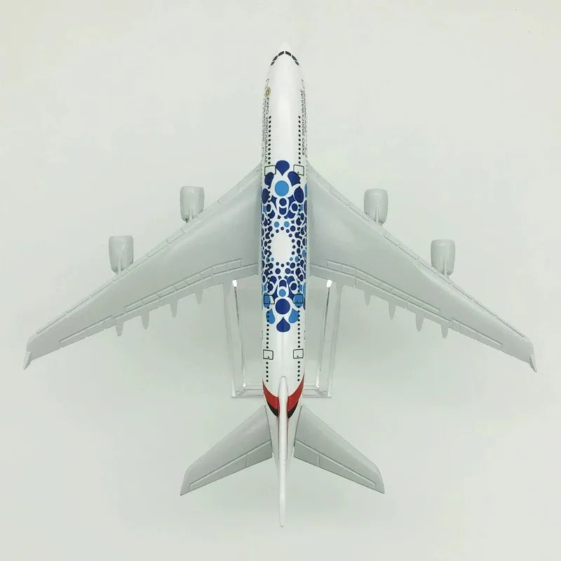 1/400 Scale Plane Model A380 Airways Series Alloy Aircraft Diecast 16cm A380 Airplane Models Children Toys Souvenir Decoration