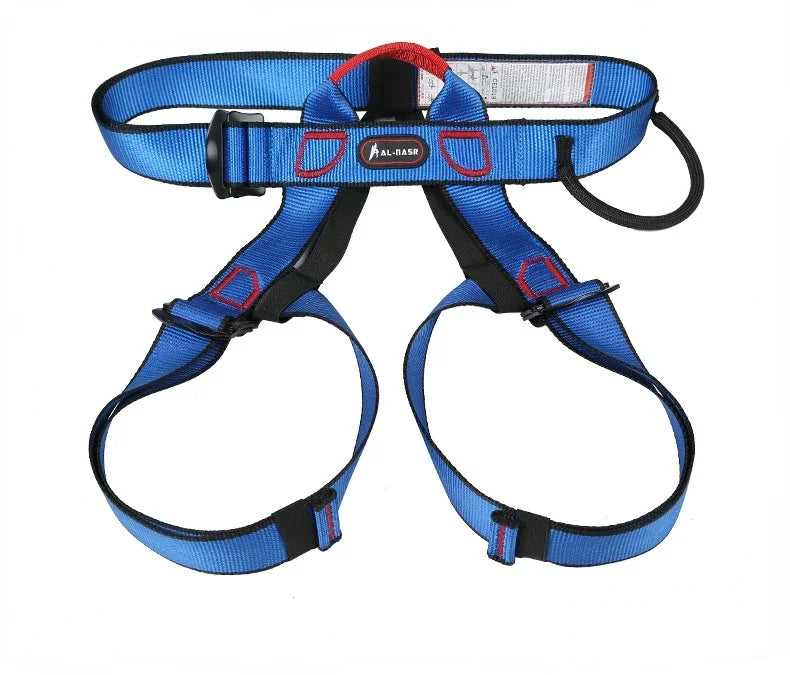 Professional Climbing Harness Safe Seat Belt for Rescue High Level Caving Climbing Adjustable Rappelling Equipment Half Body