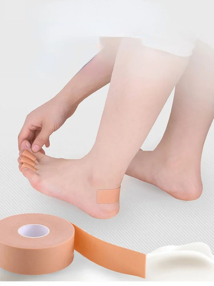 1pcs Multi-functional Bandage Medical Rubber Plaster Tape Self-adhesive Elastic Wrap Anti-wear Waterproof Heel Sticker Foot Pad